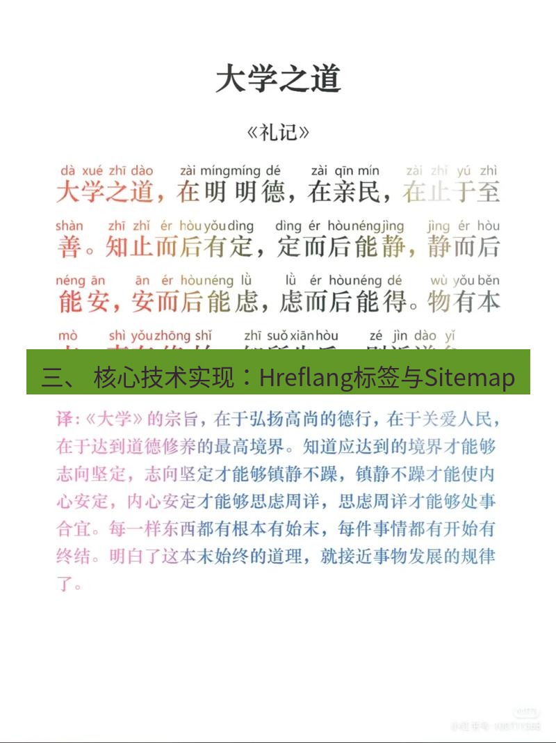 有道翻译桌面端 三、 核心技术实现：Hreflang标签与Sitemap