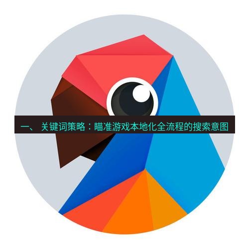 有道翻译桌面端 一、 关键词策略：瞄准游戏本地化全流程的搜索意图
