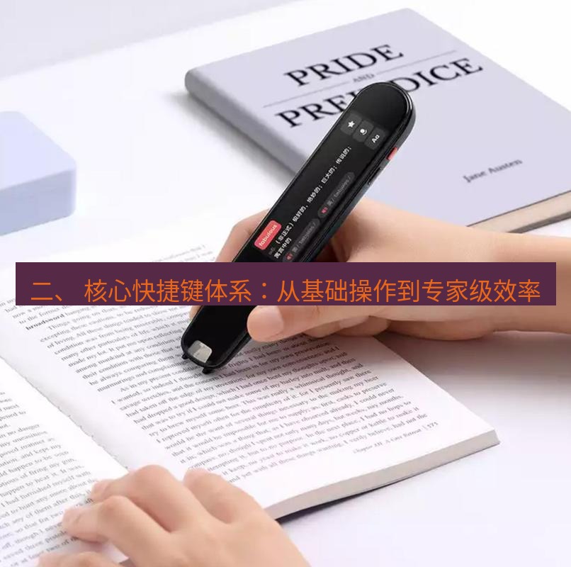 有道翻译桌面端 二、 核心快捷键体系：从基础操作到专家级效率