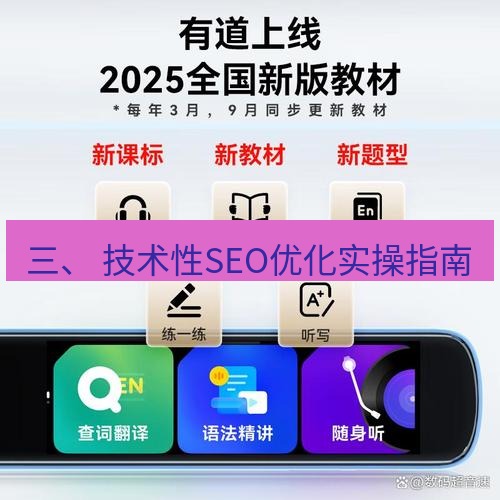 有道翻译桌面端 三、 技术性SEO优化实操指南