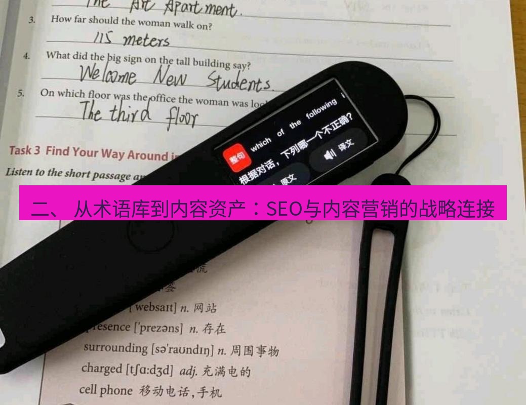 有道翻译桌面端 二、 从术语库到内容资产：SEO与内容营销的战略连接