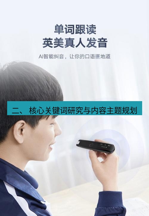 有道翻译桌面端 二、 核心关键词研究与内容主题规划