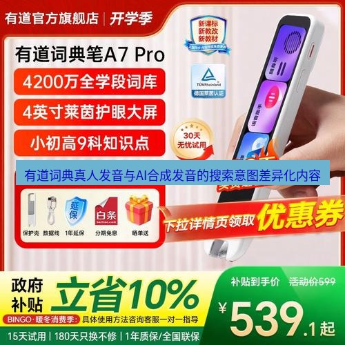 有道翻译桌面端 有道词典真人发音与AI合成发音的搜索意图差异化内容