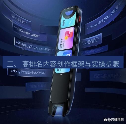 有道翻译桌面端 三、 高排名内容创作框架与实操步骤