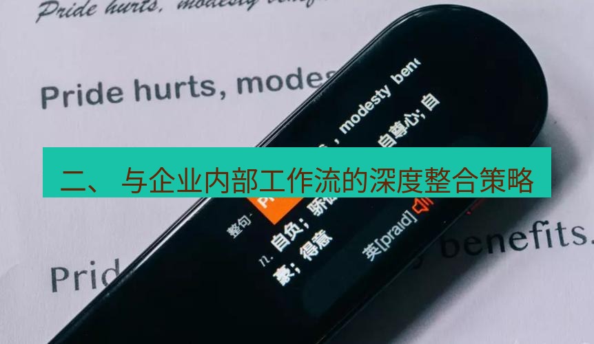 有道翻译桌面端 二、 与企业内部工作流的深度整合策略