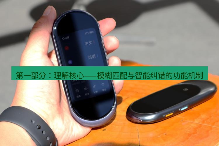 有道翻译桌面端 第一部分：理解核心——模糊匹配与智能纠错的功能机制