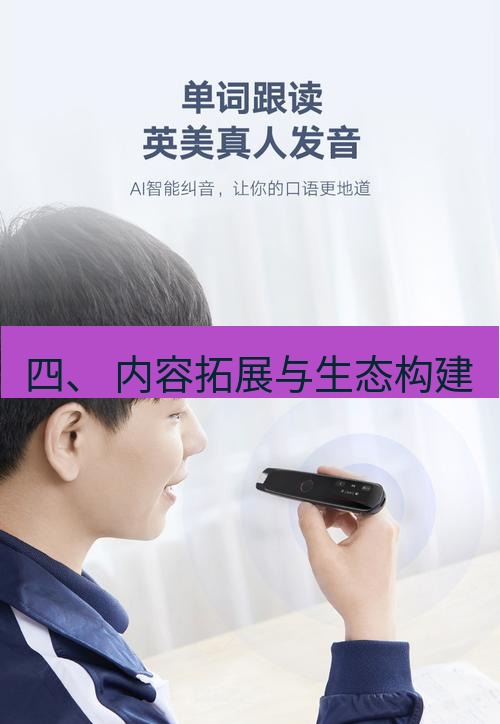 有道翻译桌面端 四、 内容拓展与生态构建